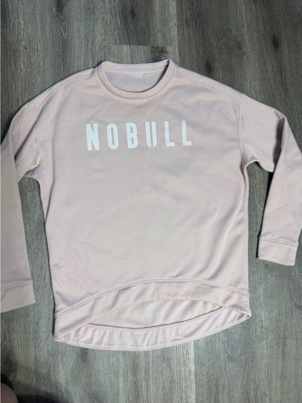 NOBULL Crewneck Sweatshirt Light Pink Blush